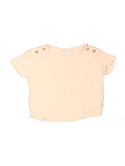Pre-owned Easy Peasy Kids' Short Sleeve T-shirt In Tan