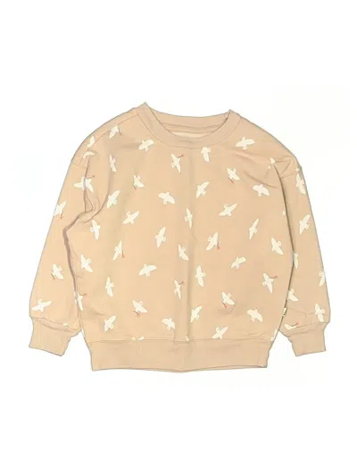 Pre-owned Easy Peasy Kids' Sweatshirt In Tan