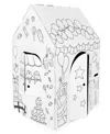 Easy Playhouse Birthday Cardboard Craft Fort In Multi