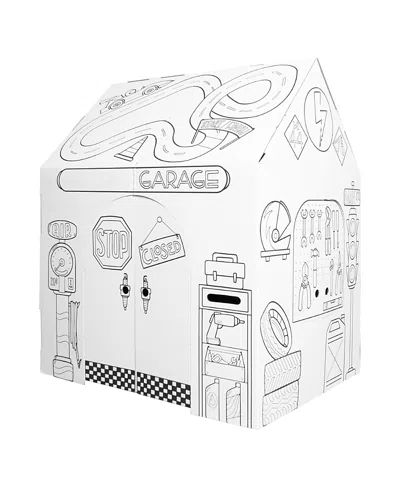 Easy Playhouse Garage Kids Art And Craft, Ages 4+ In Multi