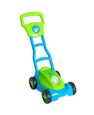 Easy Playhouse Lawn Mower Bubble Machine Outdoor Pretend Play, Ages 3+ In Multi