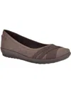 Easy Spirit Women's Acasia Round Toe Slip-on Casual Flats Women's Shoes In Dark Brown
