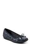 Easy Spirit Women's Adrina Slip-on Casual Ballet Flats In Dark Blue