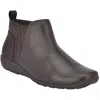 Easy Spirit Aerial Womens Leather Low Heel Ankle Boots In Multi