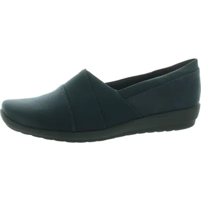 Easy Spirit Alania 2 Womens Lifestyle Slip-on Loafers In Blue