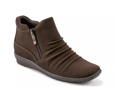 Easy Spirit Aleta Bootie In Brown