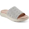 Easy Spirit Alora Slide Sandal In Light Blue