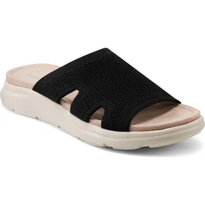 Easy Spirit Amy Slide Sandal In Black