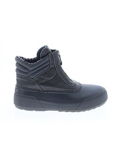Pre-owned Easy Spirit Ankle Boots In Gray