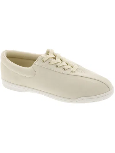 Easy Spirit Ap 2 Womens Canvas Fitness Casual And Fashion Sneakers In White