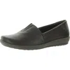 Easy Spirit Arlie 3 Womens Faux Leather Lifestyle Loafers In Brown