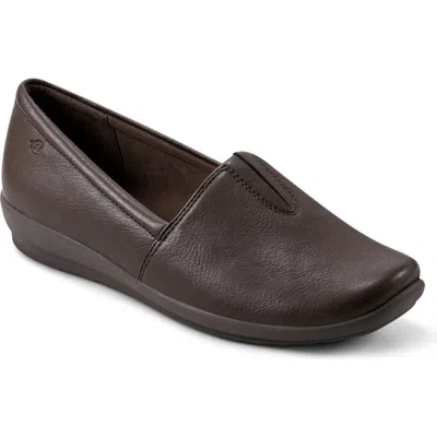 Easy Spirit Arlie Flat In Dark Brown