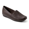 Easy Spirit Arlie Womens Square Closed Toe Slip-on Shoe In Brown