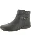EASY SPIRIT AURELIA WOMENS LEATHER BOOTIES ANKLE BOOTS