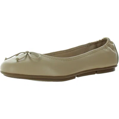 Easy Spirit Baily Womens Sequined Bow Ballet Flats In Multi
