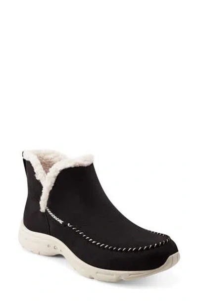 Easy Spirit Brennan Faux Shearling Lined Boot In Black