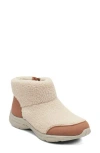 Easy Spirit Brevon 2 Faux Shearling Bootie In Neutral