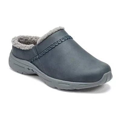 Easy Spirit Bynne Womens Round Closed Toe Mules In Blue