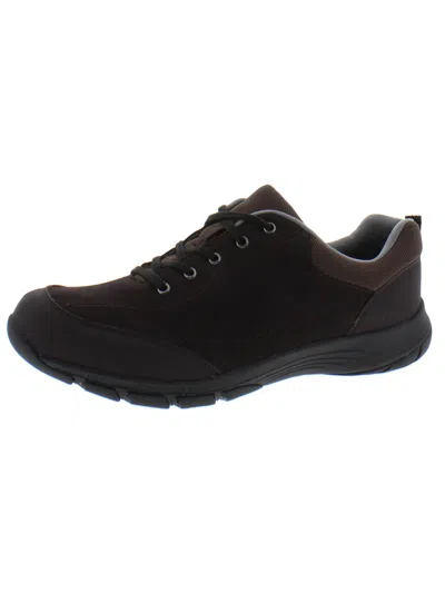 Easy Spirit Cabin Womens Leather Lifestyle Walking Shoes In Black