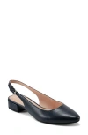 Easy Spirit Cadence Slingback Pump In Dark Blue