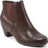Easy Spirit Women's Caelan Round Toe Casual Booties In Brown