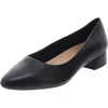 Easy Spirit Caldise 3 Womens Patent Solid Dress Heels In Black