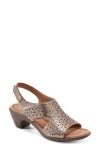Easy Spirit Calix Slingback Sandal In Yellow Gold