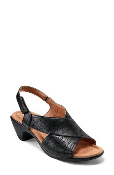 Easy Spirit Cecee Slingback Sandal In Black