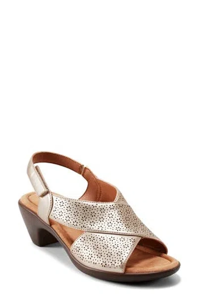 Easy Spirit Cecee Slingback Sandal In Gold