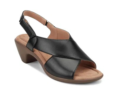 Easy Spirit Charlene Sandal In Black