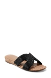 Easy Spirit Christy Slide Sandal In Black