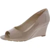Easy Spirit Coleen Womens Slip On Peep Toe Mary Janes In White