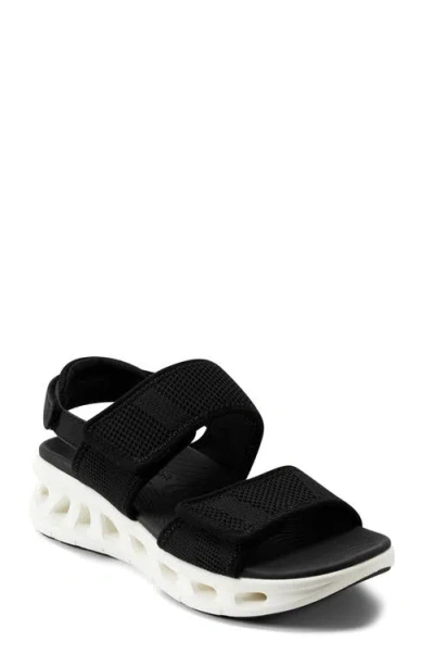 Easy Spirit Cordelia Platform Slingback Sandal In Black