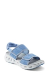 Easy Spirit Cordelia Platform Slingback Sandal In Light Blue