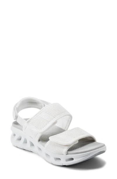 Easy Spirit Cordelia Platform Slingback Sandal In White
