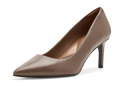 Easy Spirit Cristel High Heels Taupe Leather: 8.5 M (b) In Brown