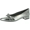EASY SPIRIT CRISTEN WOMENS METALLIC MANMADE FLAT SHOES