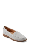 Easy Spirit Devitt Flat In Light Gray,silver Knit