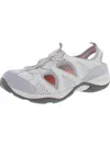 Easy Spirit Earthen 10 Womens Suede Stretch Slip-on Sneakers In Grey