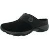 Easy Spirit Edline Womens Slip On Cushioned Footbed Mules In Black