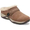 Easy Spirit Elinn Faux Shearling Mule In Brown