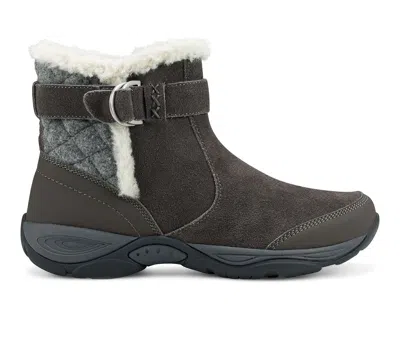 Easy Spirit Elk Boots Women's Us 5 Dark Grey Water-resistant Winter Shoes Fzp104 (gray,5)