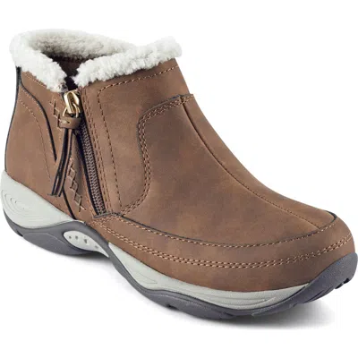 Easy Spirit Epic Water Resistant Ankle Boot In Brown