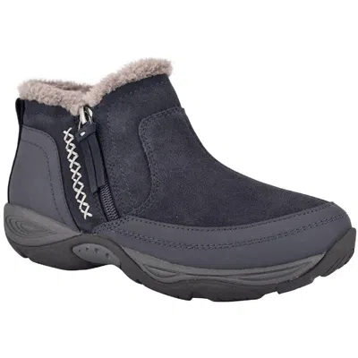 EASY SPIRIT EPIC WOMENS SUEDE WATER RESISTANT ANKLE BOOTS