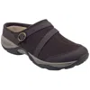 Easy Spirit Equinox Womens Leather Sip On Slipper Shoes In Brown