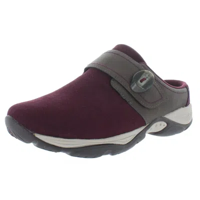 Easy Spirit Equip Womens Padded Insole Slip On Mules In Pink