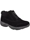 Easy Spirit Exclaim Womens Suede Ankle Booties In Black