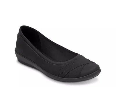 Easy Spirit Extra Wide Width Acasia Ballet Flat In Black