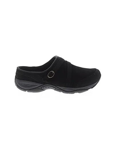 Pre-owned Easy Spirit Flats In Black