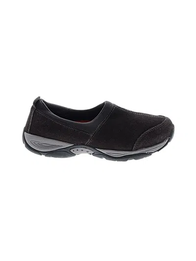 Pre-owned Easy Spirit Flats In Black